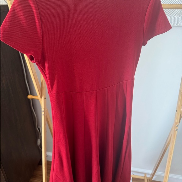 Anthropologie Red Midi Dress - Picture 4 of 7